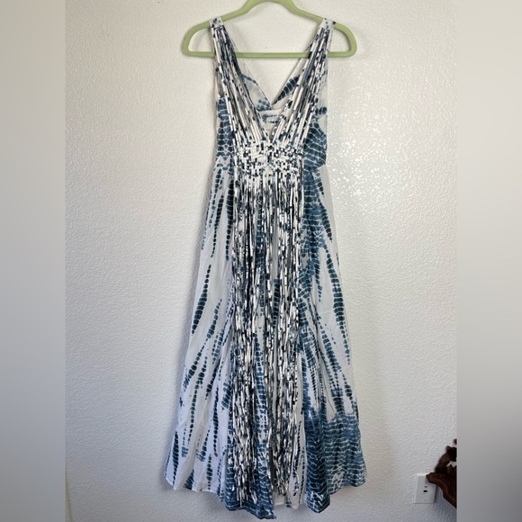 Michael Michael Kors Boho Tie Dye Fringe Maxi Dress Size XS - Picture 3 of 12